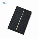 Customized 5V Transparent Glass Solar Panel ZW-9060-G Mini Portable Solar Panels Charger 0.6W